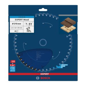 List za krožno žago Bosch EXPERT Wood, 210 x 2,4/1,8 x 30 mm, T48 2608642496