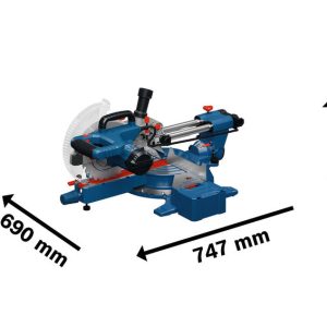 Zajeralna žaga Bosch PRO GCM305-216S 0601B61000