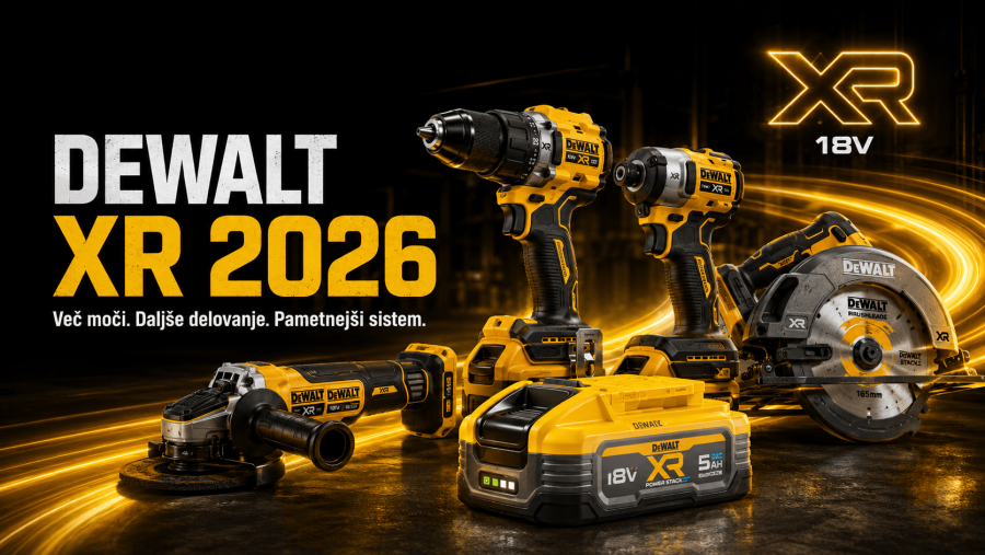 Kaj pomeni XR pri DEWALT orodju? - MISARON  | Trgovina s pravim orodjem 