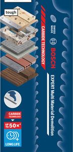List za sabljasto žago Bosch EXPERT Multi Material Demolition S681KLHM 2608901704