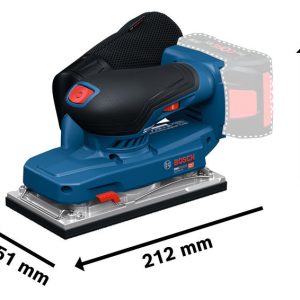 Vibracijski brusilnik Bosch PRO GSS18V-18 06019R7000