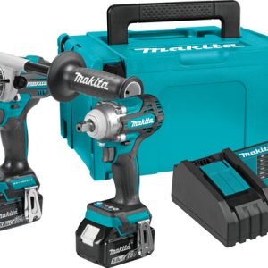 Makita DLX2591TJ 18V LXT set DHP492 + DTW301
