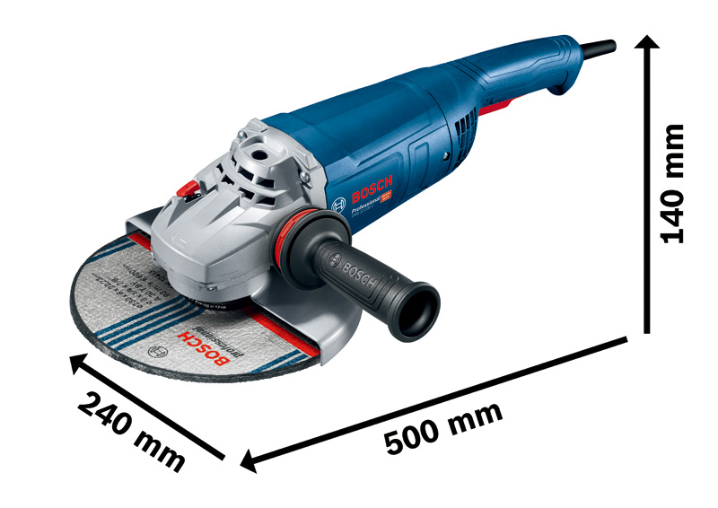 Kotni brusilnik Bosch PRO GWS 22-230 J 06018C1300