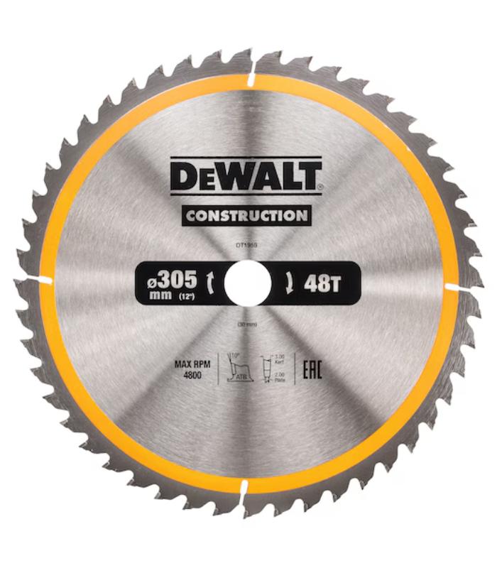 Žagin list 305 x 30 mm 48T Dewalt DT1959