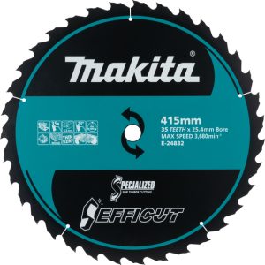 TCT žagin list Efficut 415mmx30mm 35Z Makita E-24848