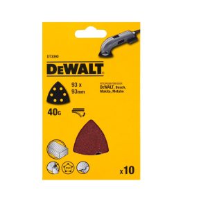 Brusni papir Dewalt 93 x 93 mm P40, 10 kosov DT3090