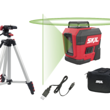 Križni laser 360° s stojalom zelen 30 m 3.7V 1961 DA Skil MT1E1961DA