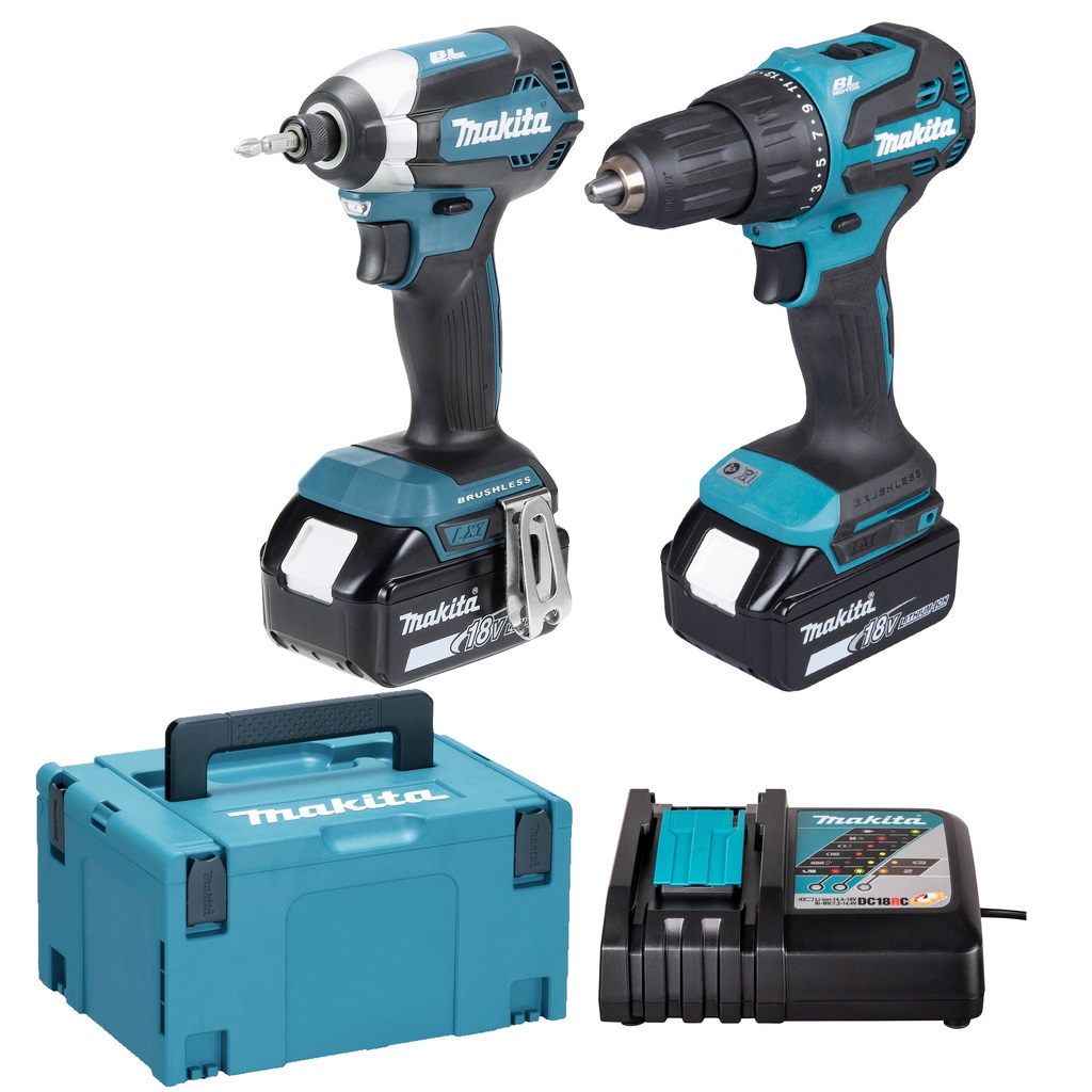 2-delni set orodja Makita DLX2537TJ