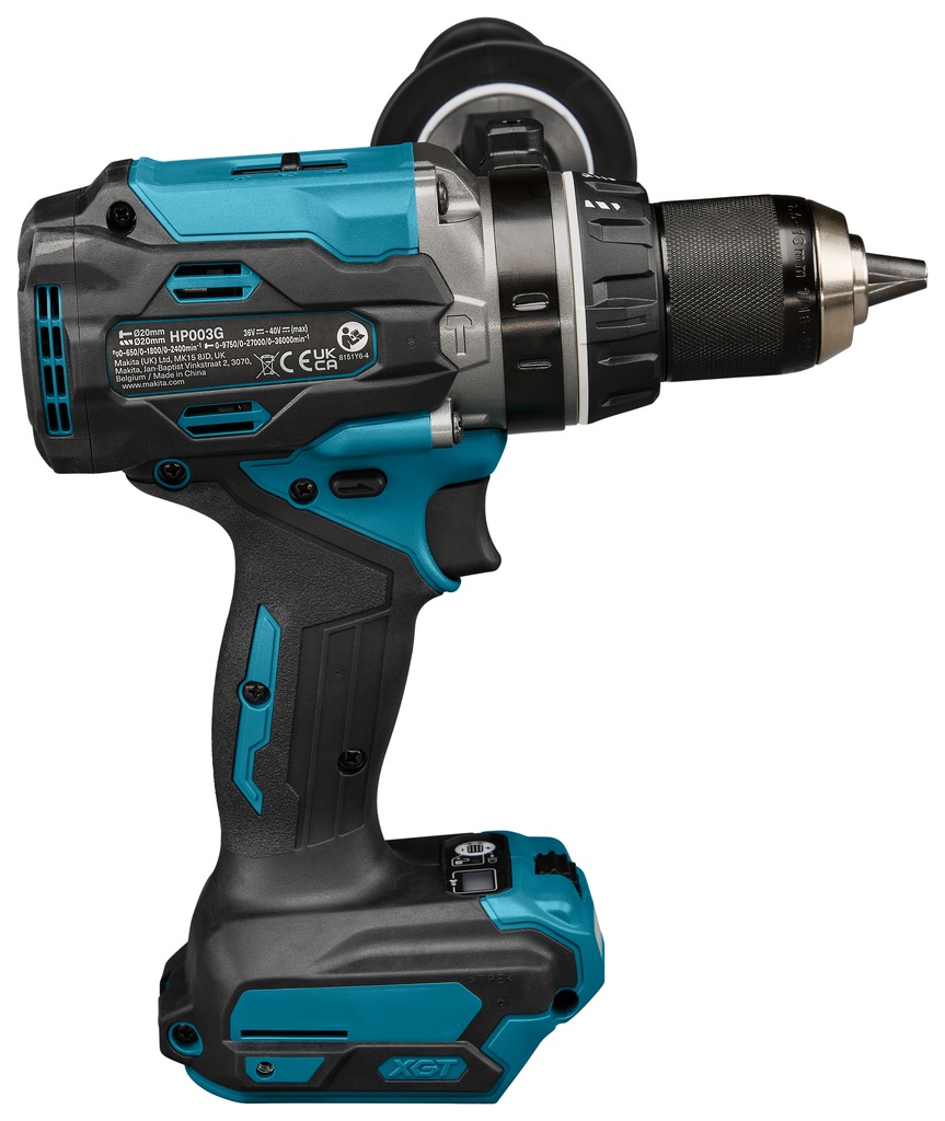 Akumulatorski vibracijski vrtalnik vijačnik Makita 40V XGT HP003GU201