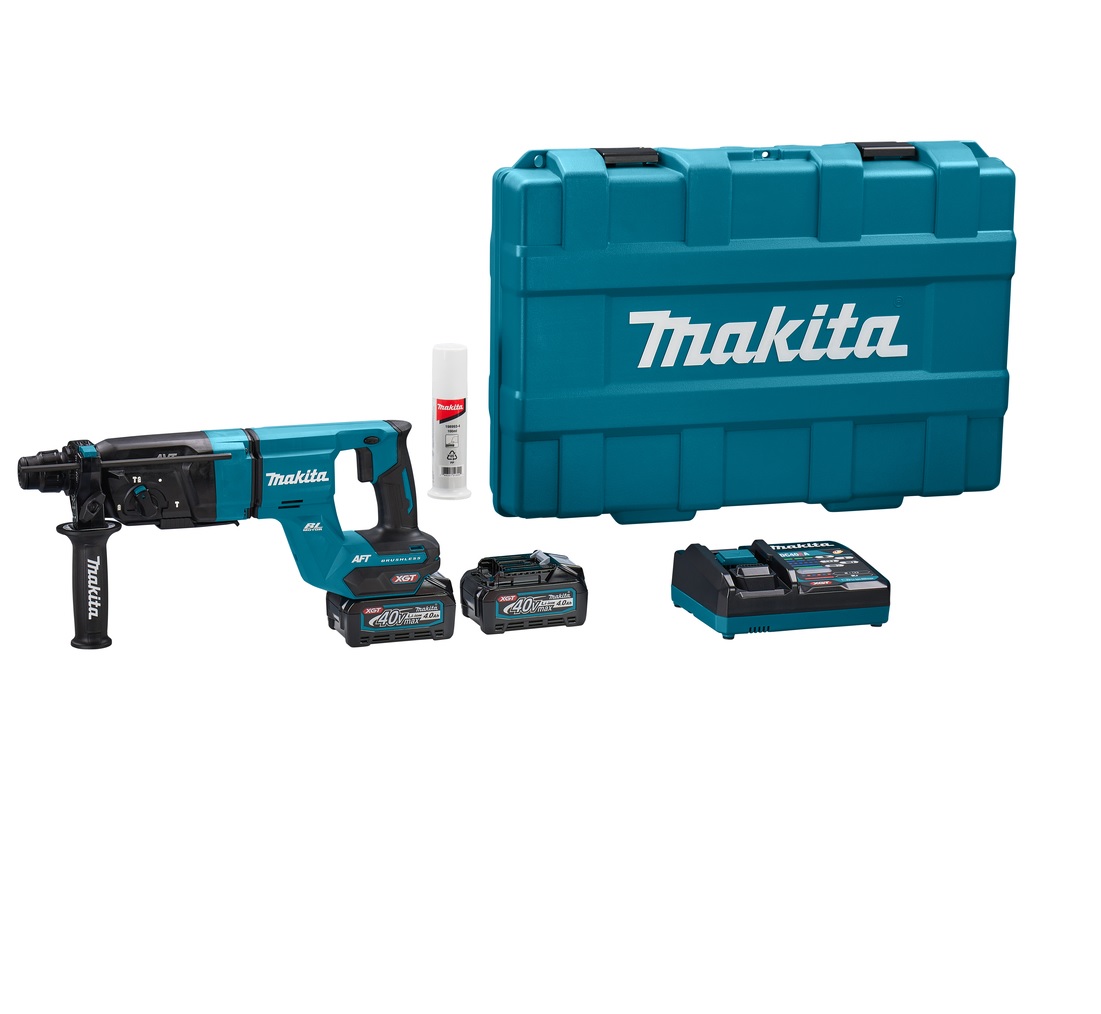 Akumulatorsko vrtalno kladivo 40V XGT Makita HR007GM201