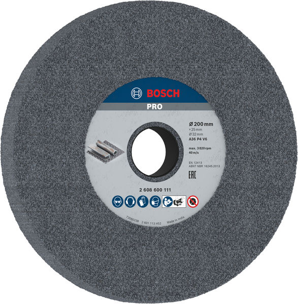 Brusni kolut Bosch PRO Metal, 200 x 25 x 32 mm, G36 2608600111