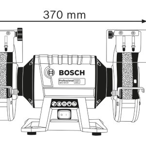 Dvojni brusilnik Bosch PRO GBG 60-20 060127A400